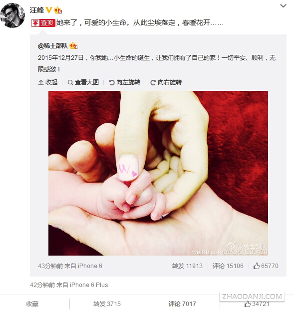章子怡产女